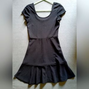 Planet Gold short black dress